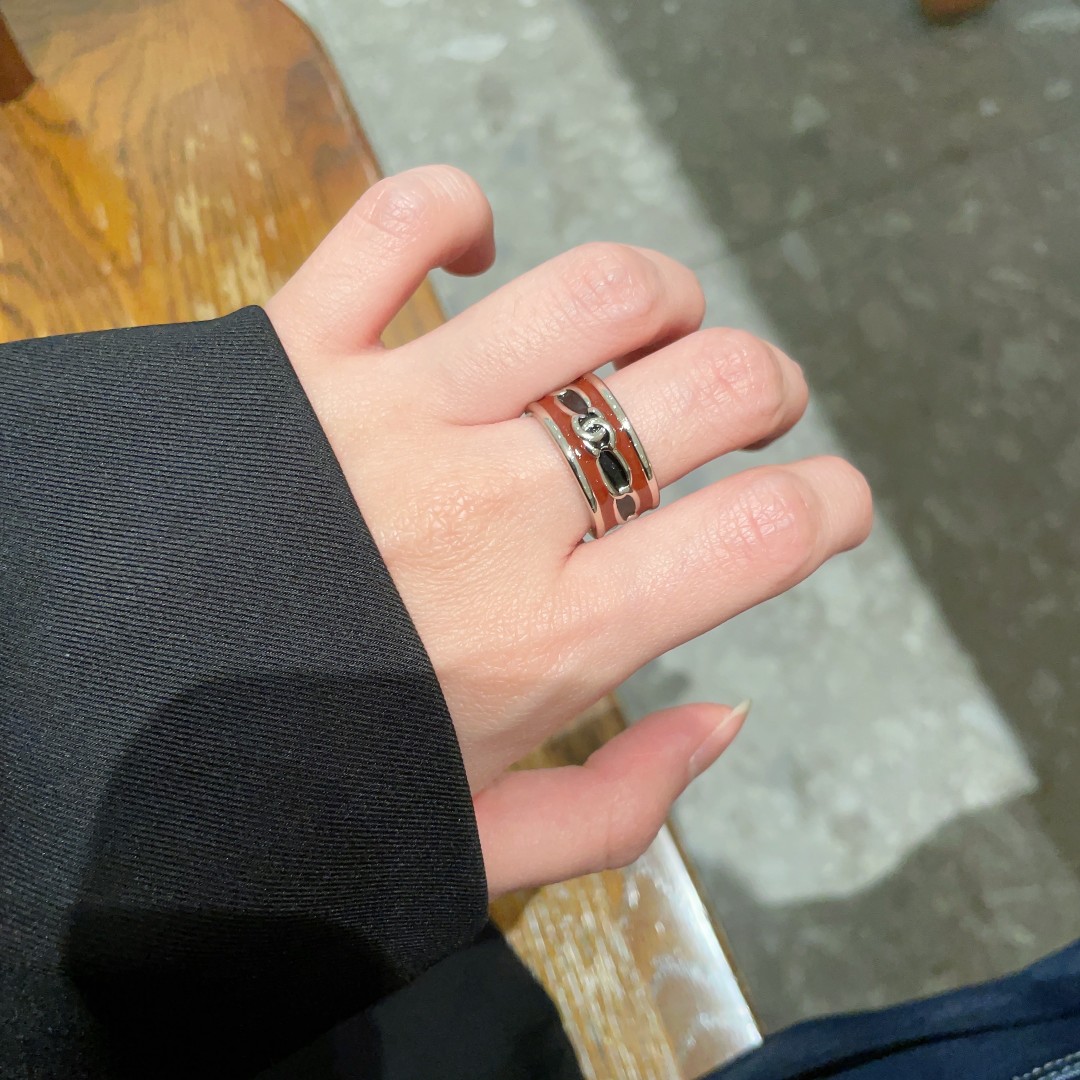 Chanel double C shaped ring is exquisite, simple and versatile - cnluxepick