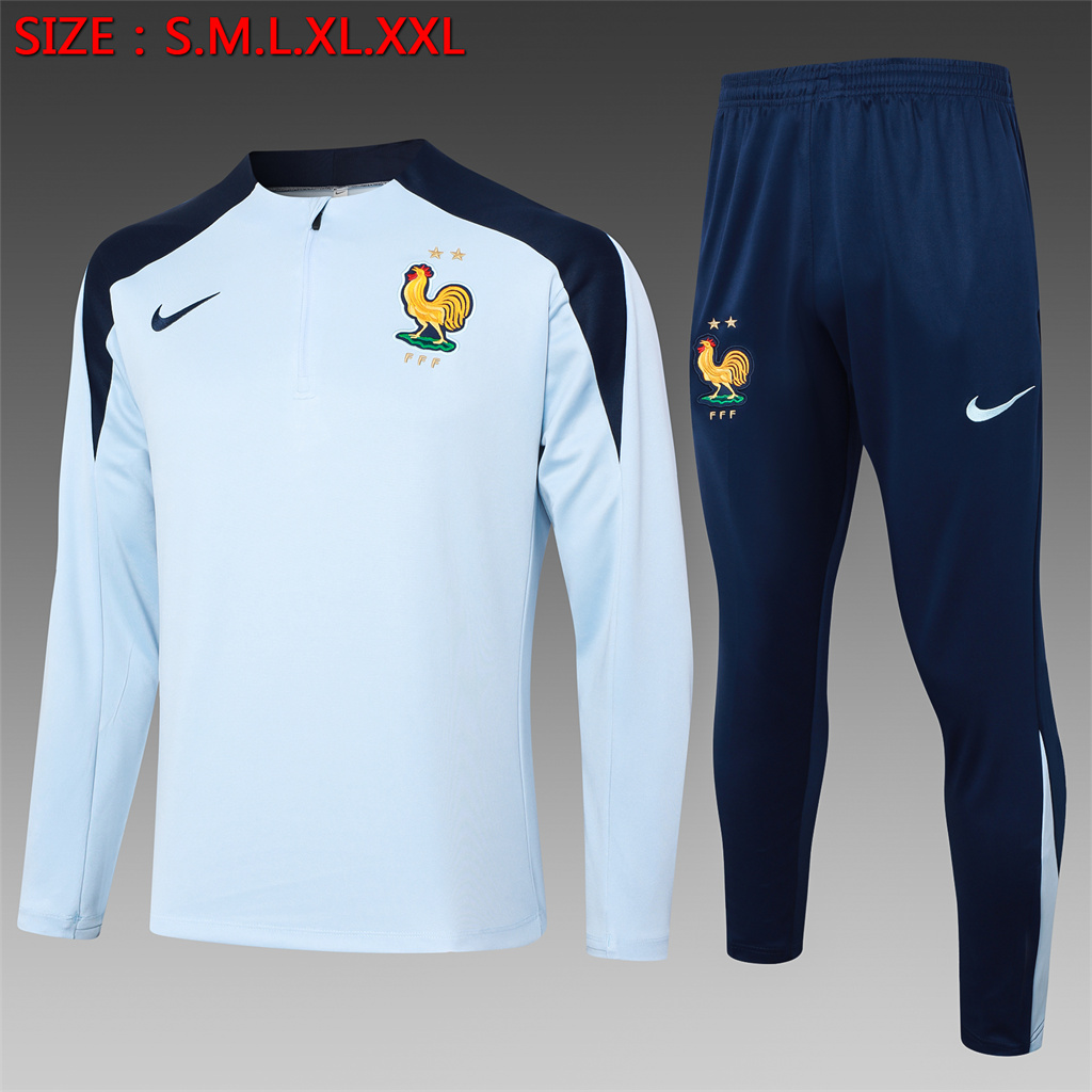 France Training Jersey Suit 24/25