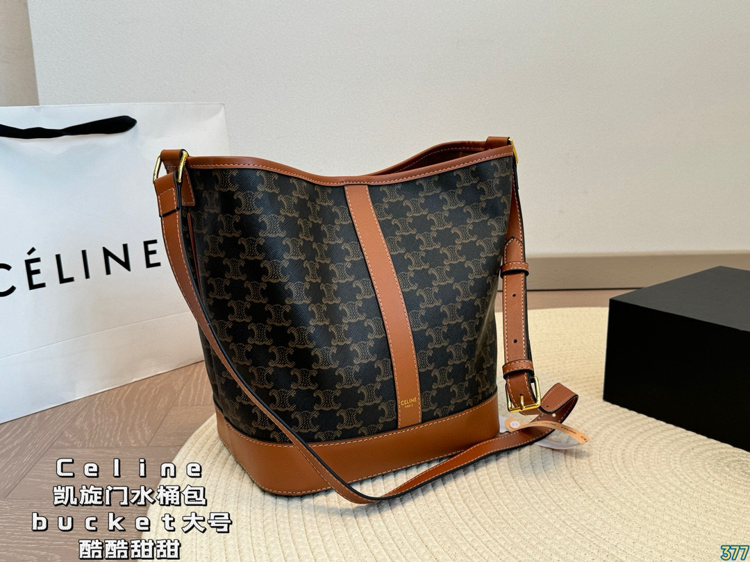 Celine Triumph bucket bag - cnluxepick