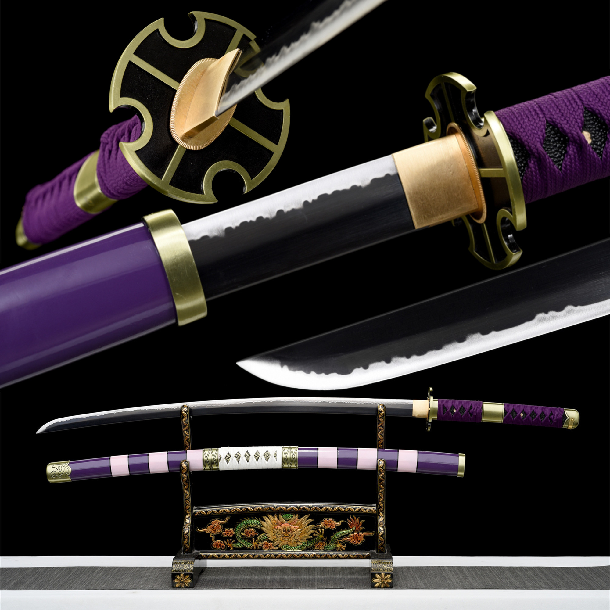Nidai Kitetsu Katana – High-Carbon Steel, Full Tang