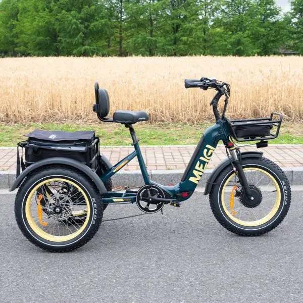 SILVERADO 20″ Foldable 48V 14Ah 750W Electric Trike with Fat Tires – 330 lb Capacity