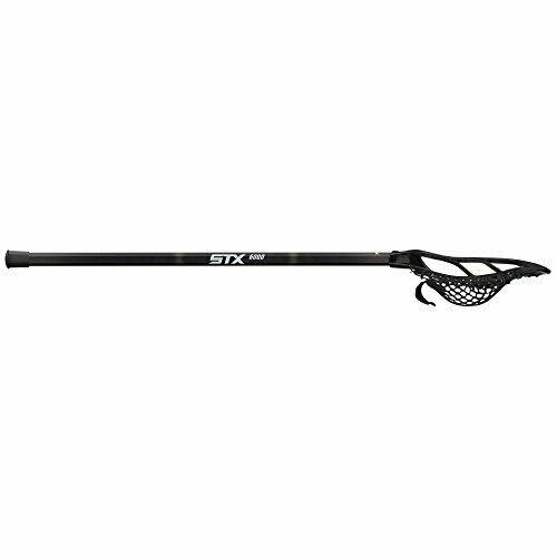STX Stallion Starter 200 on Stallion 6000 Complete Attack Lacrosse Stick, Men&s, Black