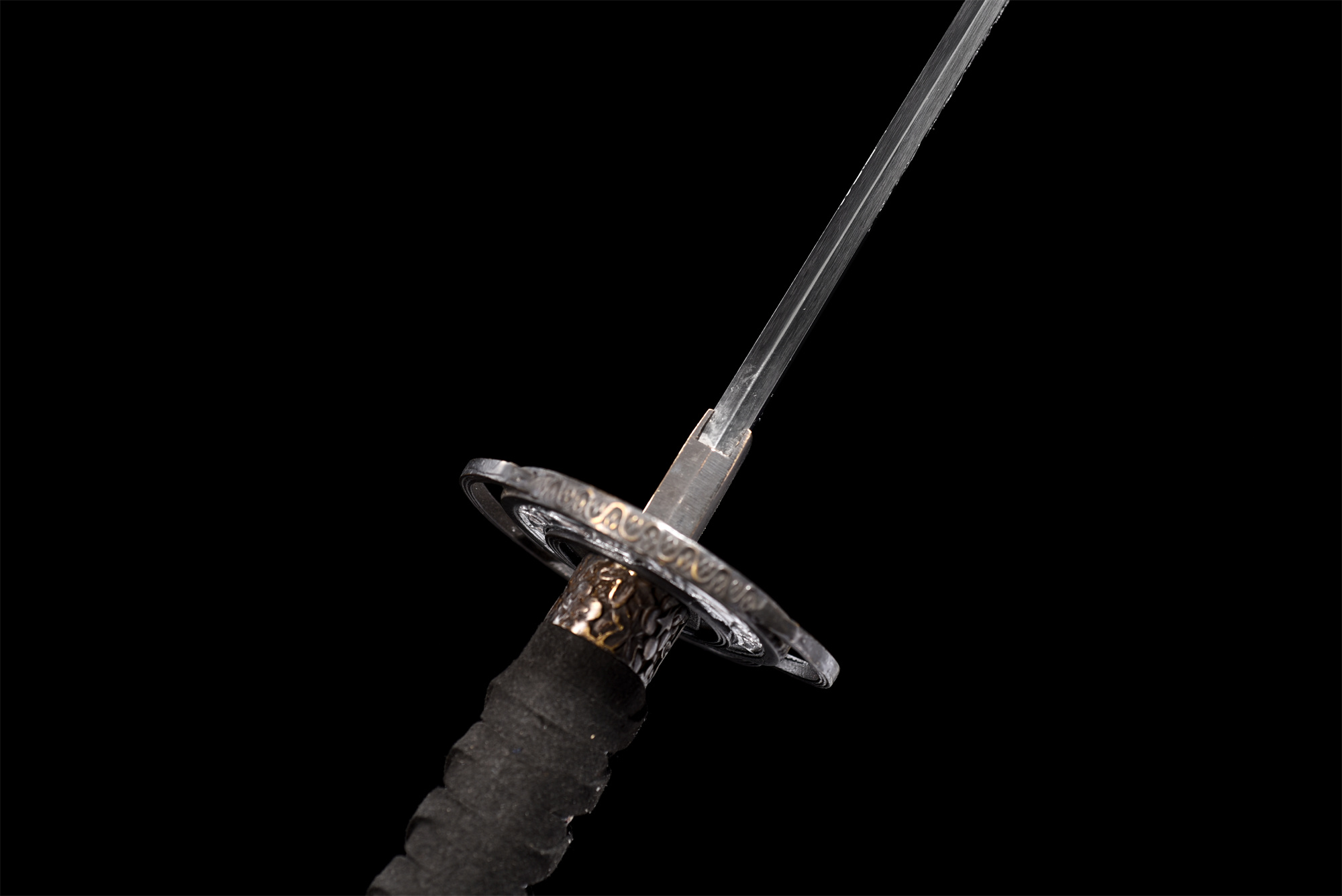 Elden Ring Moonveil – T10 Clay Tempered Katana, Full Tang