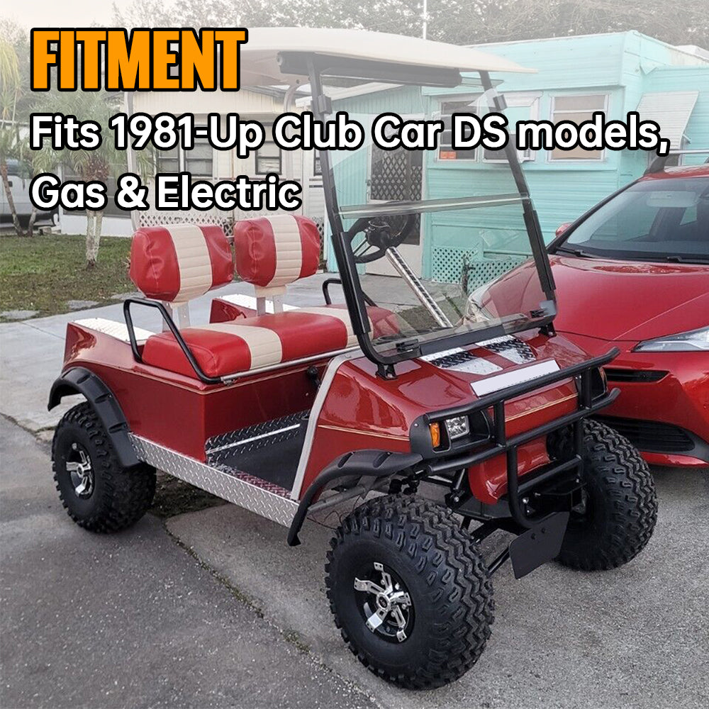Kojem Front Bumper Brush Grille Guard Tubular for 1981- up DS Gas and Electric Models Club Cart