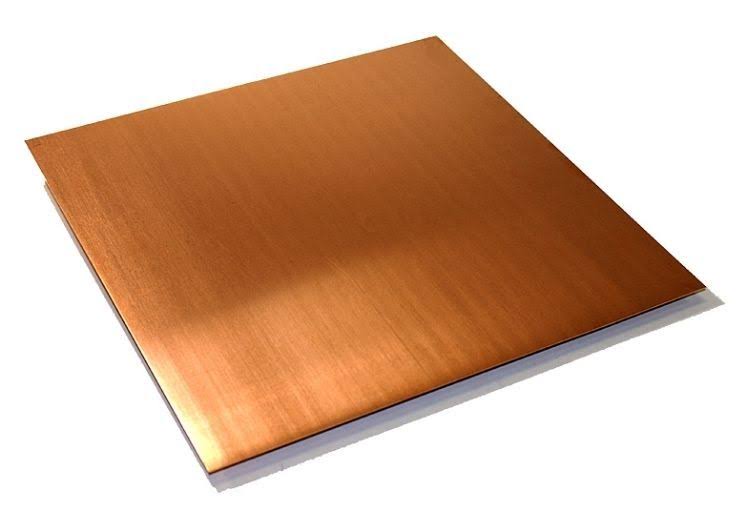 12oz Copper Sheet (0.016x22) (26 ga) 24x22x36x22 - Unpolished Mill Finish