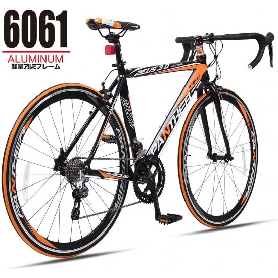 Road Bike 16speeds,STI Brake Shifting Integrated Controller,Aluminum Frame,700 × 25C,Drop Handlebars,Quick Disassembled Wheel