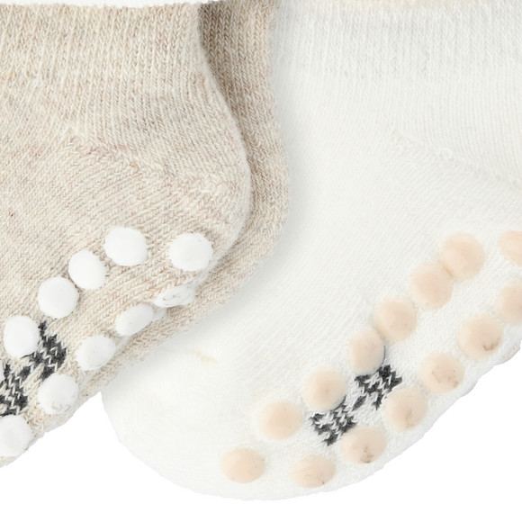 Topomini 2 Paar Newborn Stoppersocken mit Umschlag