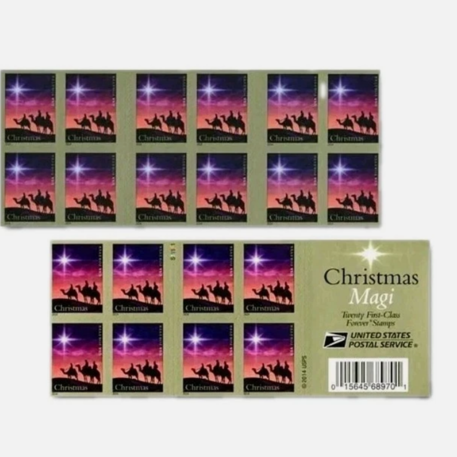 2014 Christmas Magi. Forever Stamps - USPS