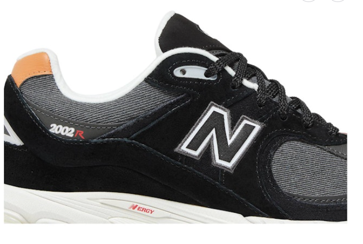 New Balance 2002R Black Denim M2002REB Casual Running Shoes