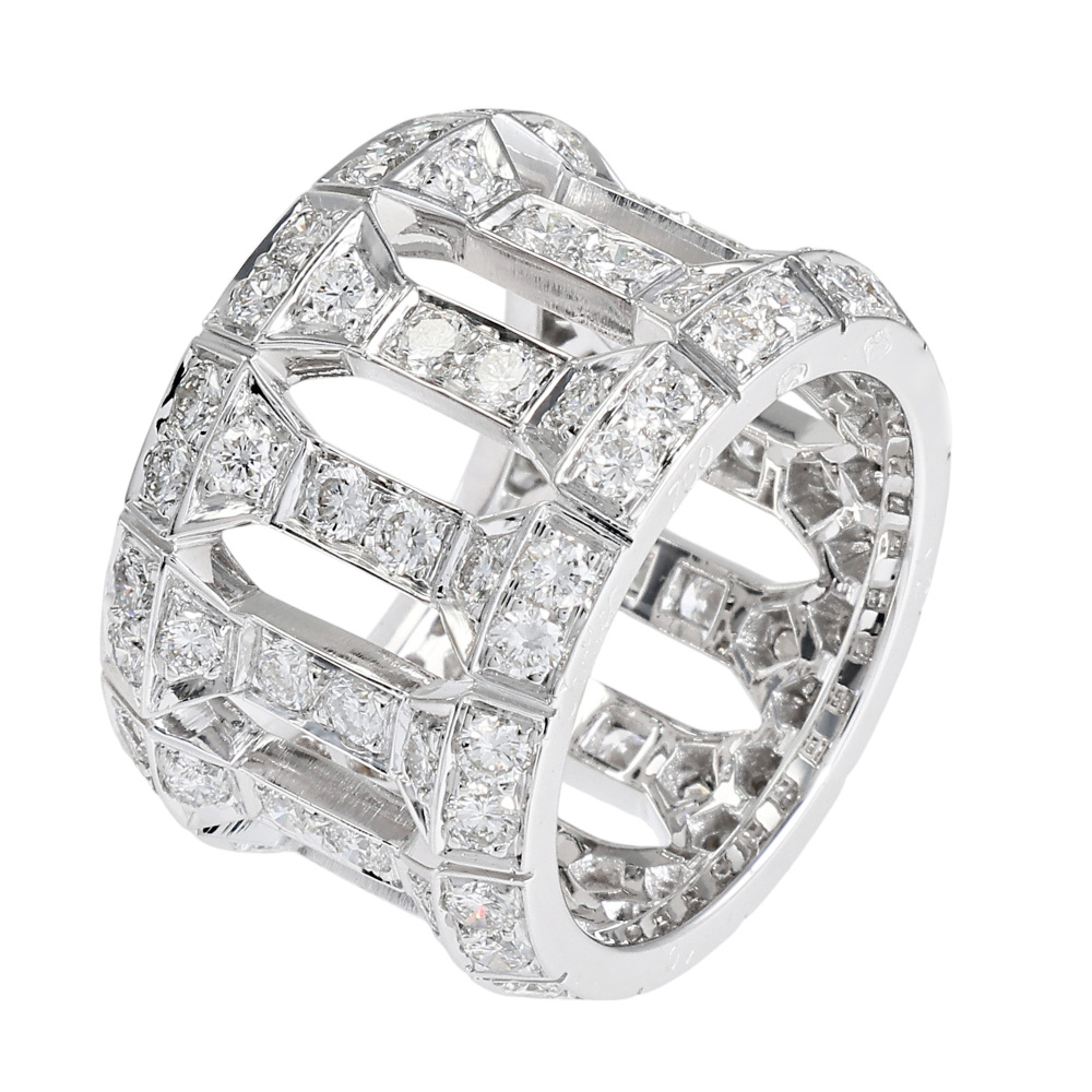 Cartier Antalya Ring 18K White Gold Diamond N4029200