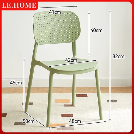 Dining Chair Kerusi Plastik Kerusi Makan Balcony Chair Garden Chair Backrest Chair