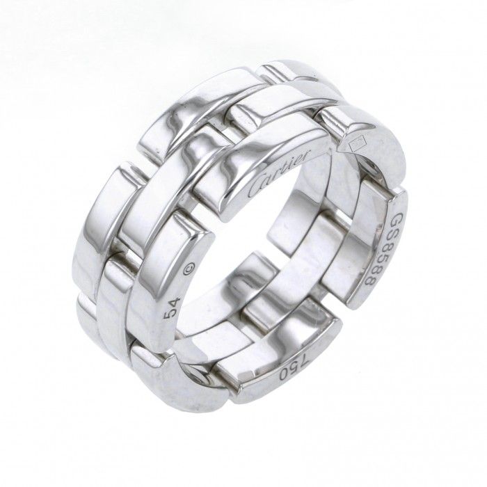 Cartier Panthère Mayon Pantale Ring 18K White Gold