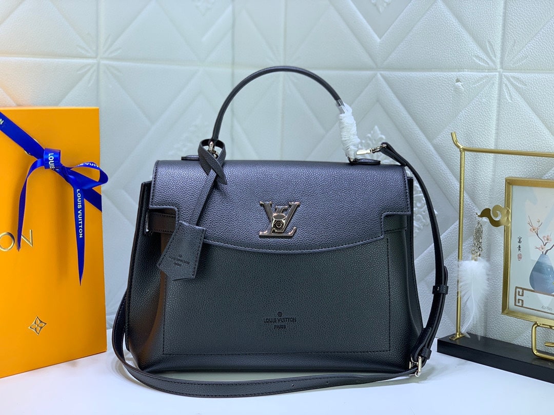 Louis Vuitton Lockme Ever Black 46Cm M51395