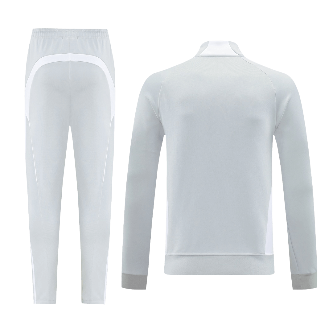 Real Madrid Jacket Tracksuit 2025/26 Gray