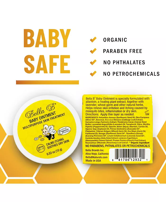 Bella B Naturals Baby Ointment Multipurpose Skin Treatment 0.5oz
