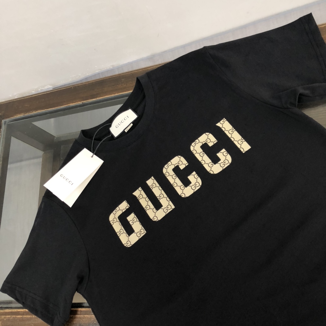 Gucci Summer New Crew Neck Short Sleeve T-Shirt - cnluxepick