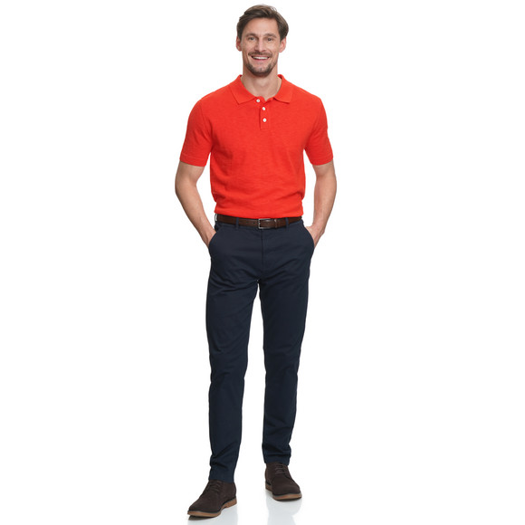 VanVaan Herren Strick-Poloshirt aus Baumwolle