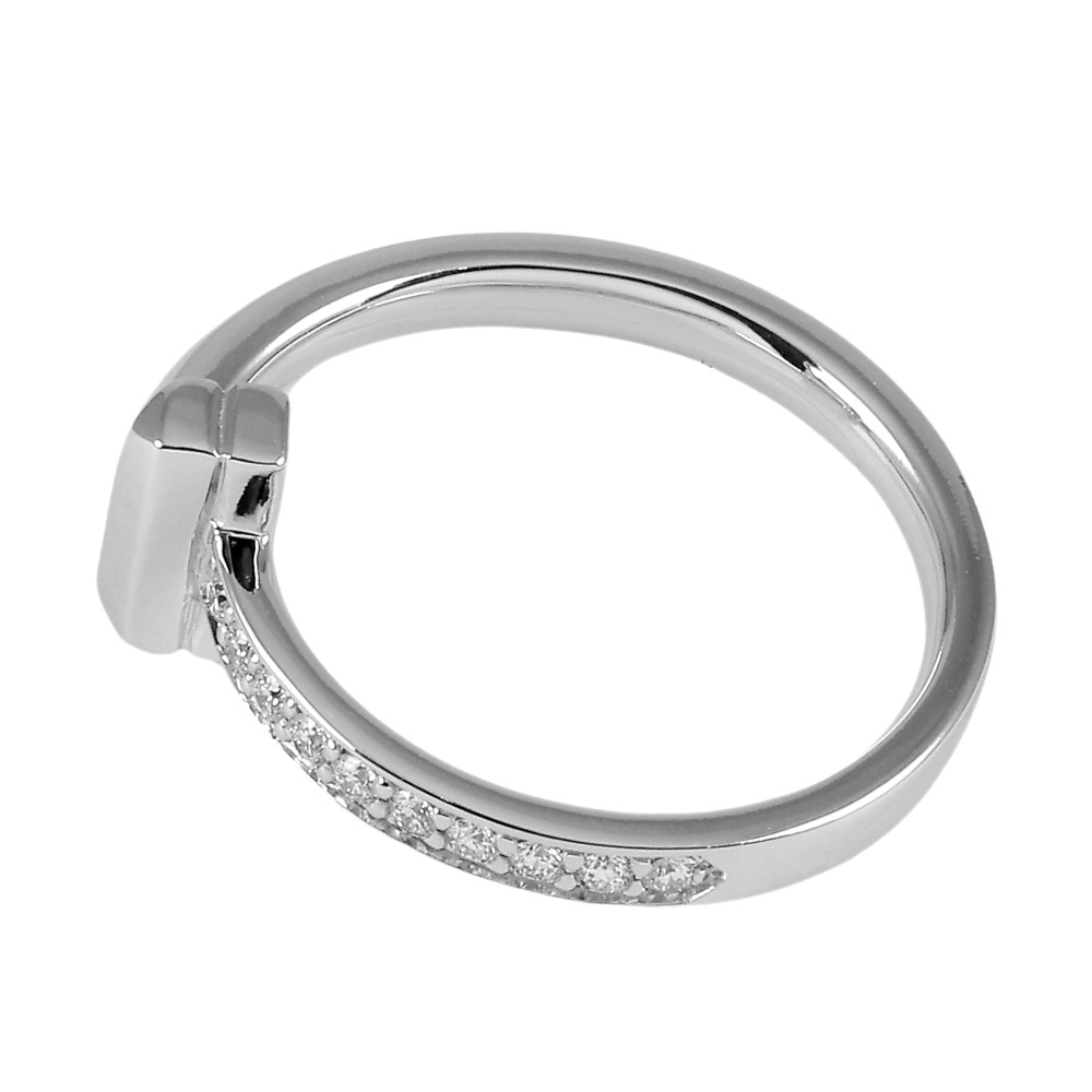 Tiffany & Co. Tiffany T One Ring 18K White Gold Diamond 67795555