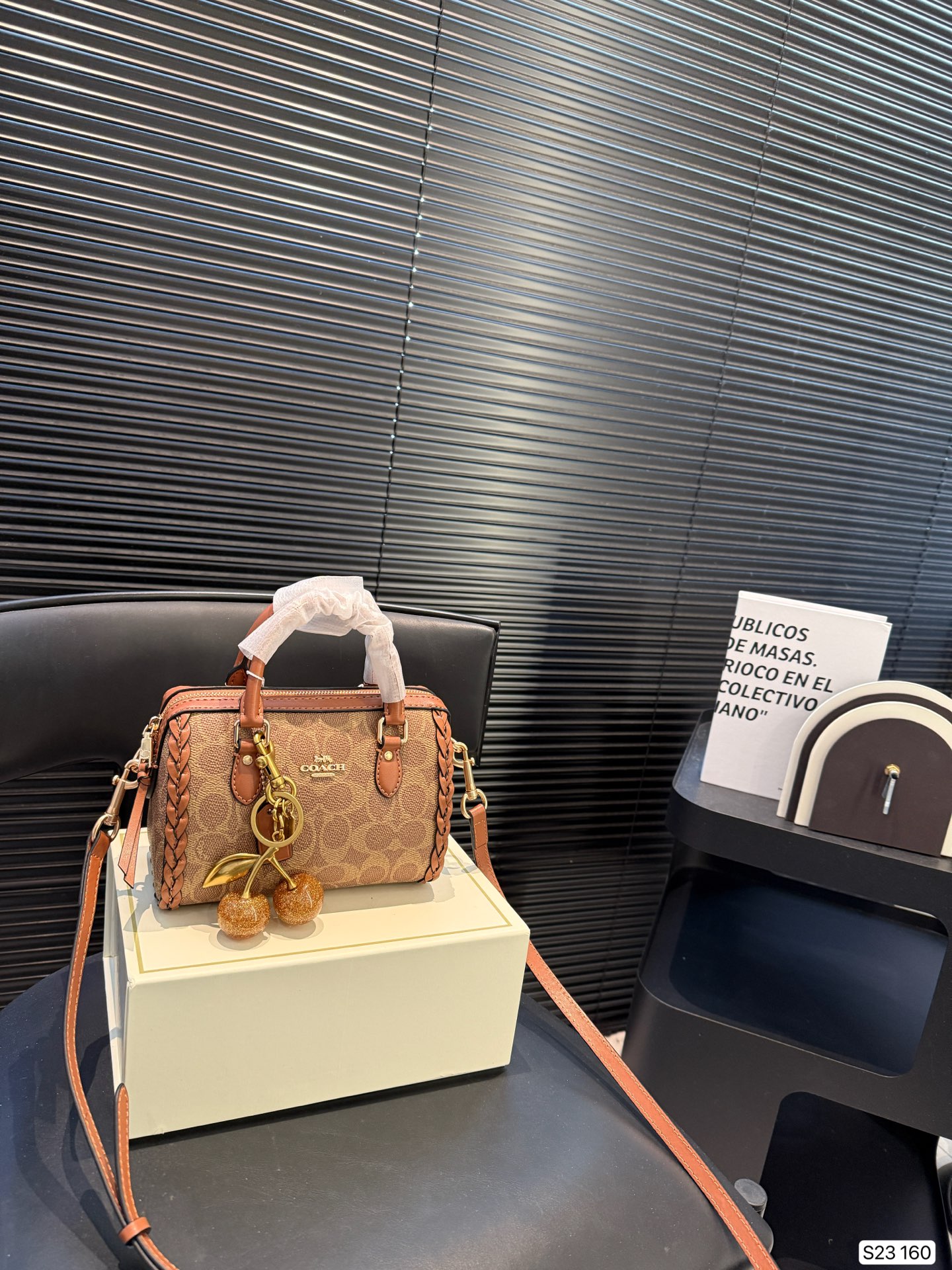 Coach Braided Cord Pillow Bag - cnluxepick