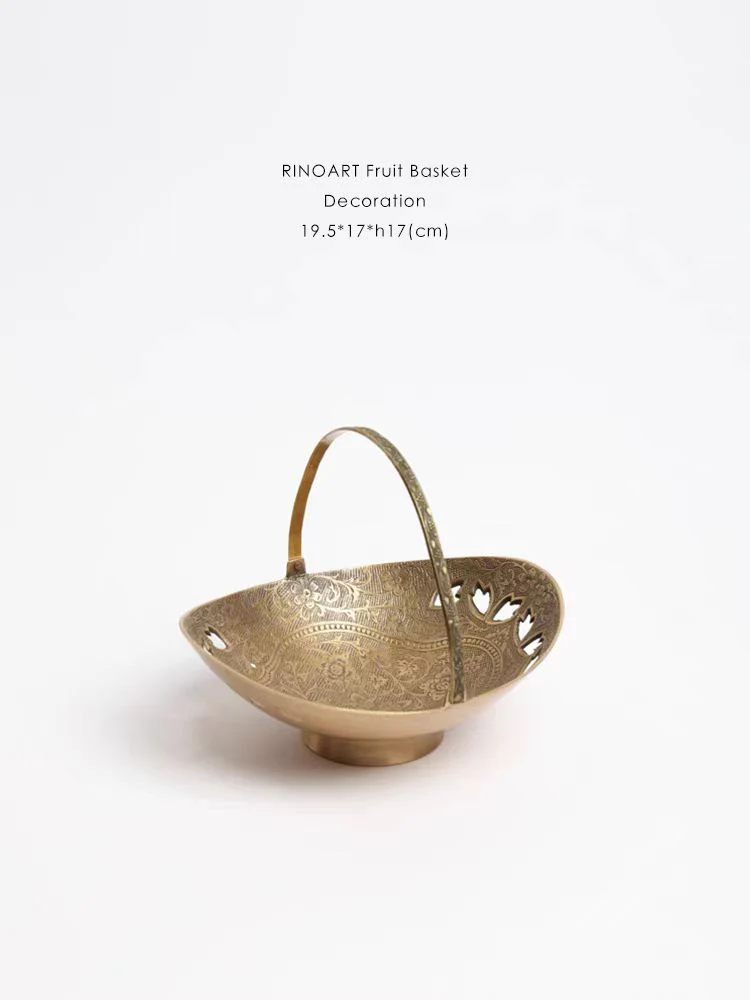 DC199 - Home Indian import! Dix@n handmade brass carving 