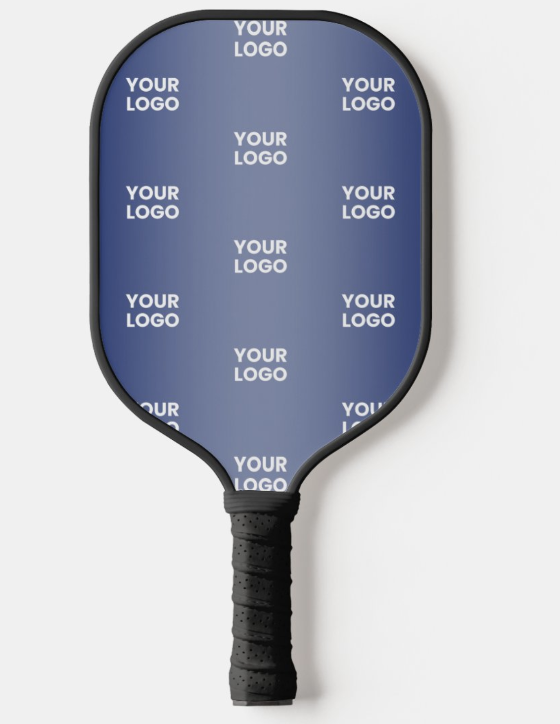 Custom Design pickleball paddle fiber glass Black edge guard 11mm/14mm core