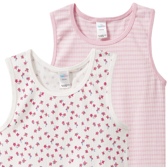 Topomini 2 Baby Unterhemden im Set