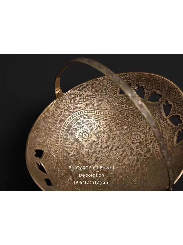 DC199 - Home Indian import! Dix@n handmade brass carving 