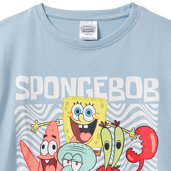 Yigga SpongeBob Schwammkopf Langarmshirt mit Print