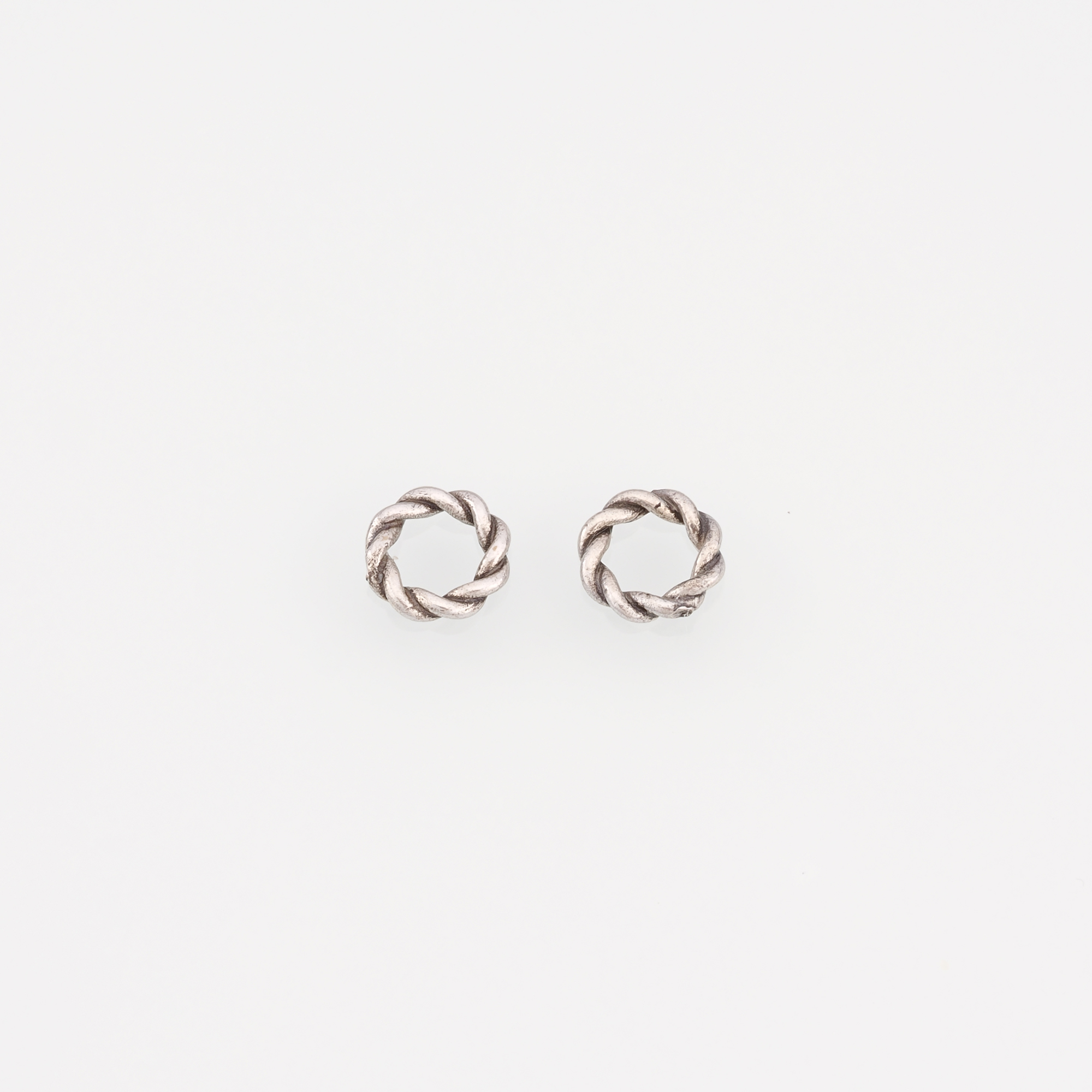 10Pcs Ancient Silver Spiral Beads,Twist Bead,Knot Spacer Beads,DIY Jewelry Making Supply