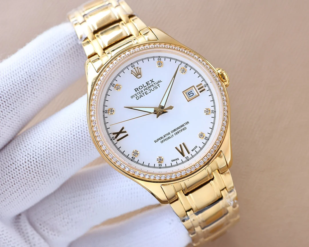 Rolex Datejust 40mm Gold Diamond