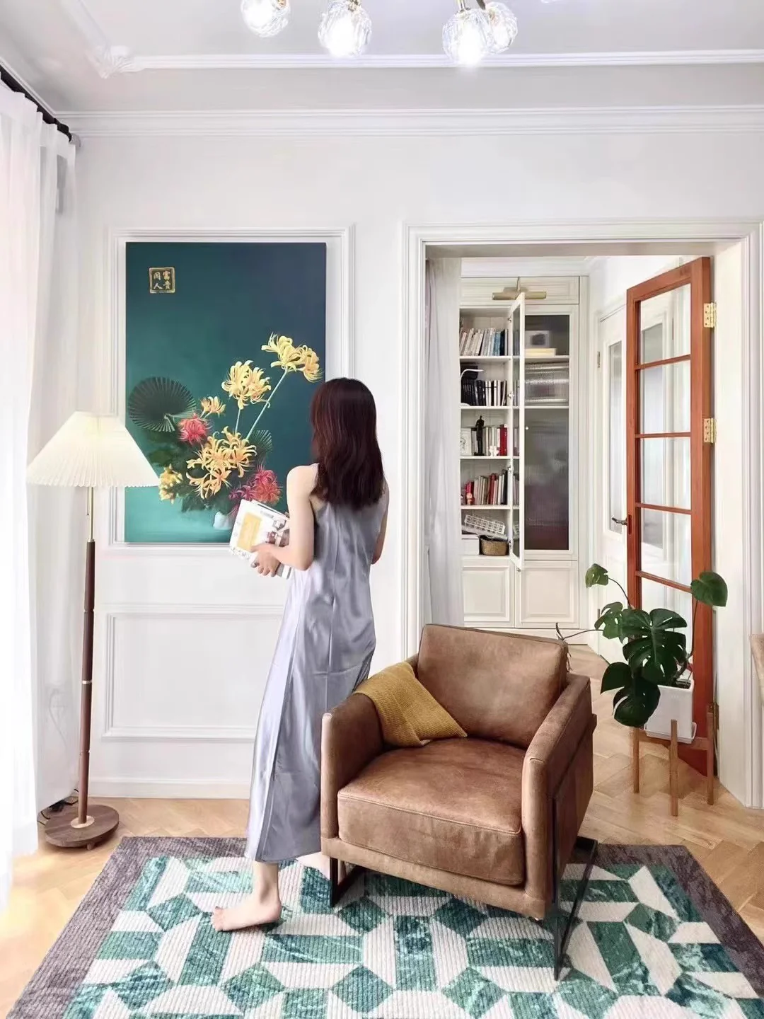 AH144 - Hand-painted Oil Painting 