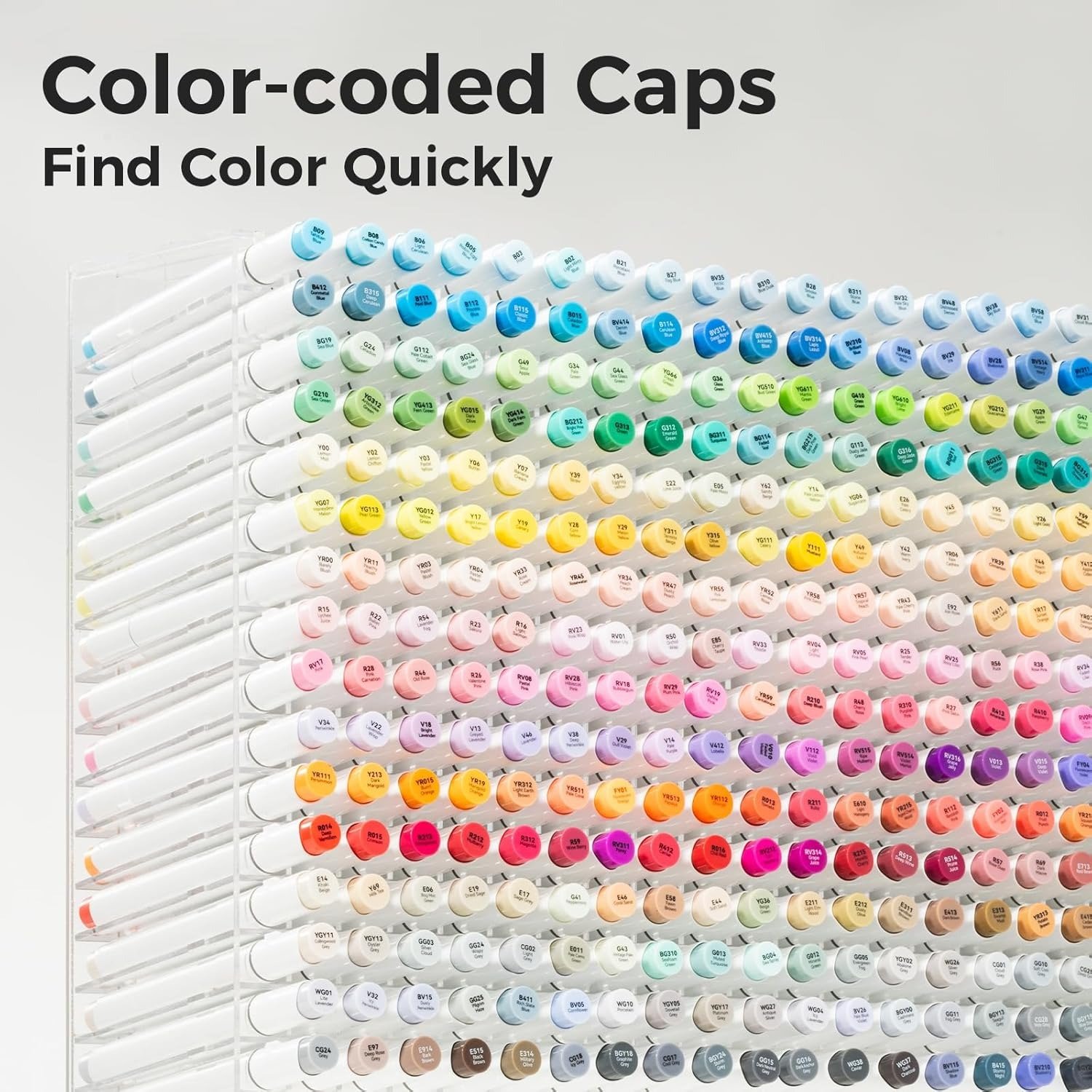 216-color Double Tipped Alcohol-based Art Marker Set for Artist Adults Coloring Illustration -Brush & Chisel Dual Tips