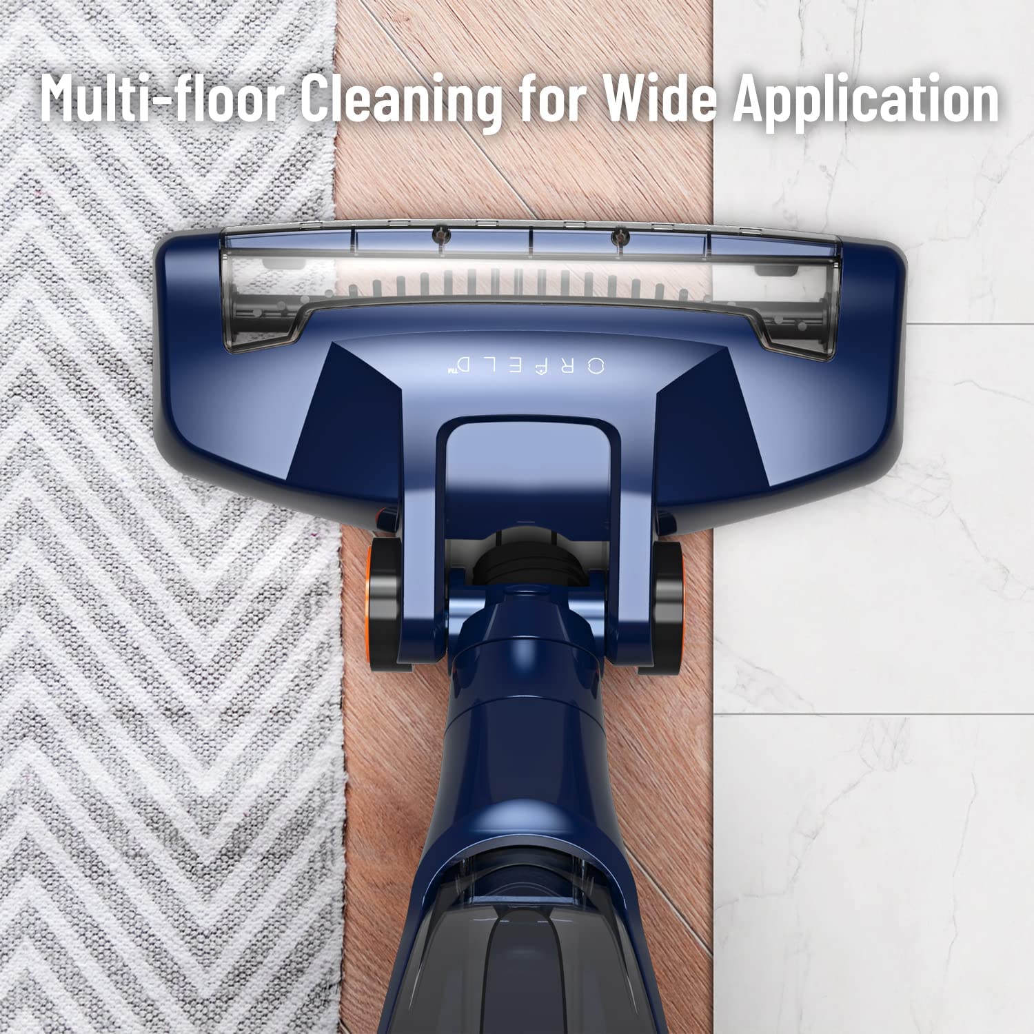 Cordless Vacuum, ORFELD Stick Vacuum Cleaner 4 in 1 Lightweight