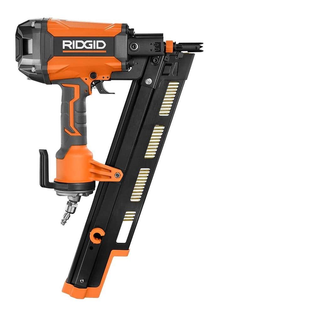 Ridgid Pneumatic 21-Degree 3-1/2 in. Round Head Framing Nailer R350RHF