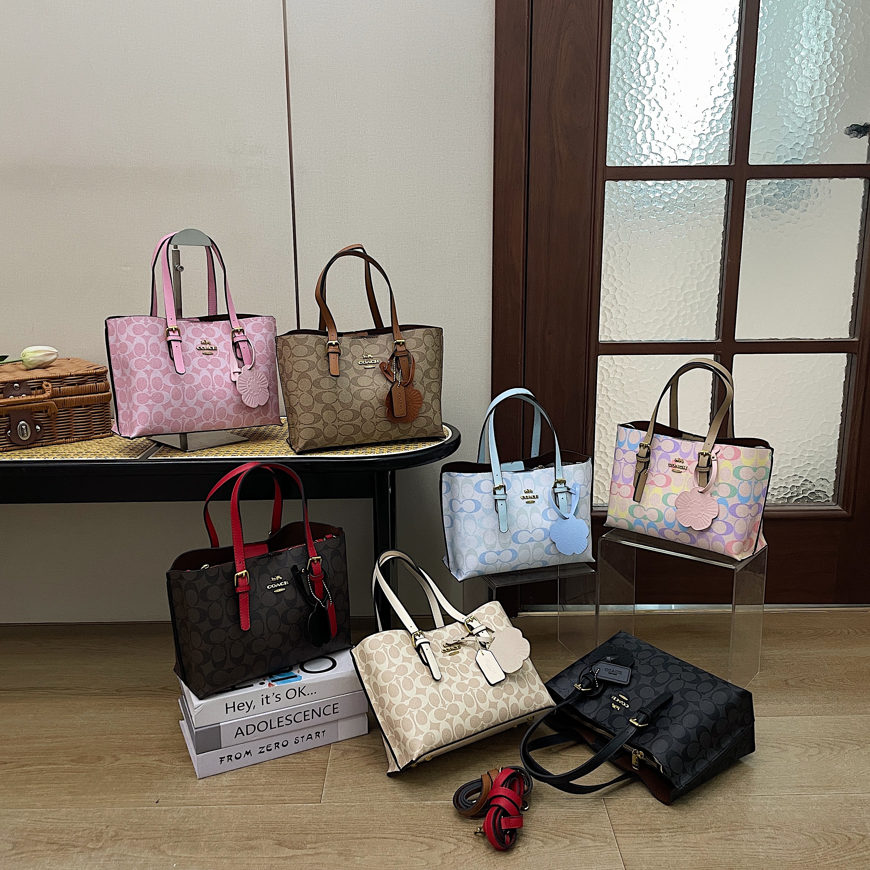 coach shoulder tote handbag - cnluxepick