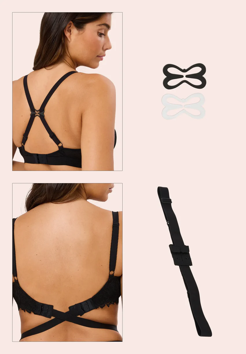 Accessoire - Lot Clip Dos Nageur et Extension Dos Nu Noir