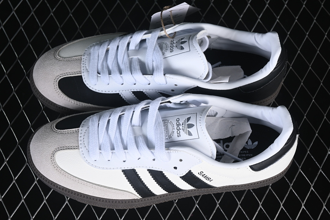 Adidas Samba Og Casual Sneakers White/Black/Grey KJ7595