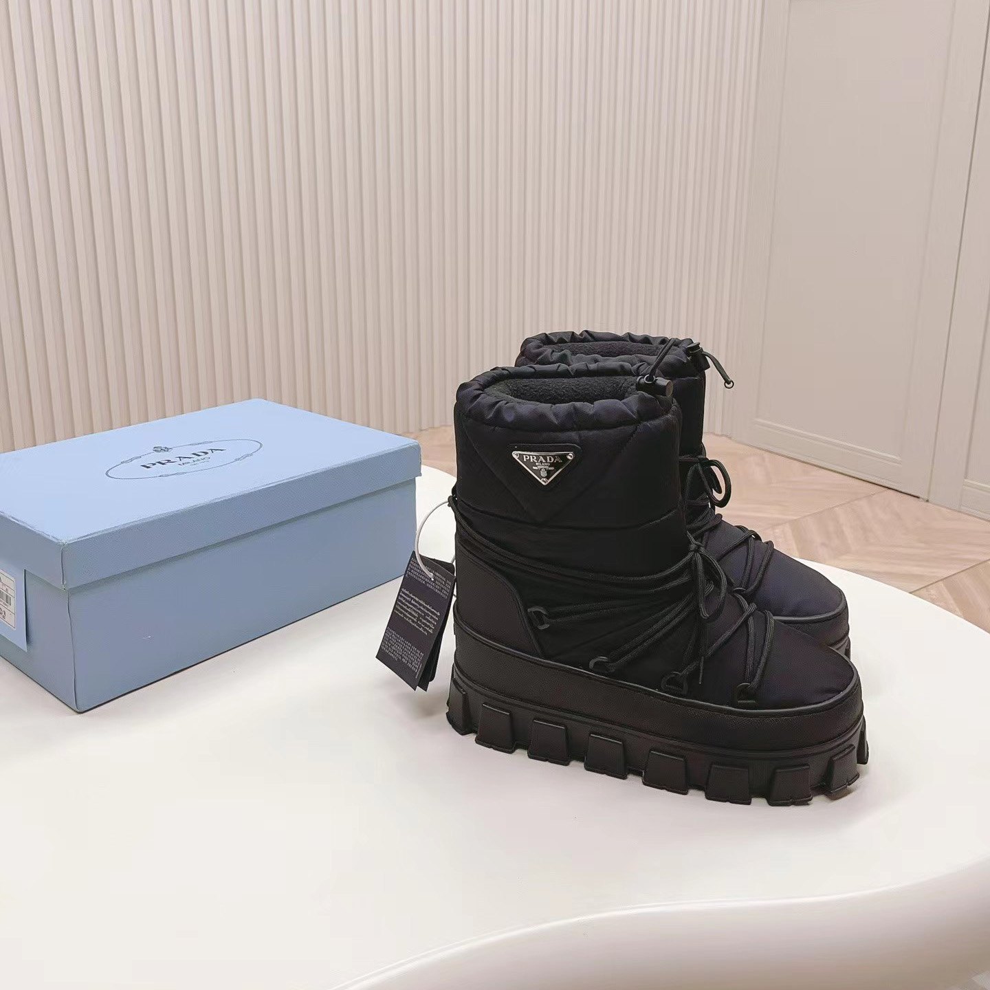 Top Quality Prada Boots Black - cnluxepick