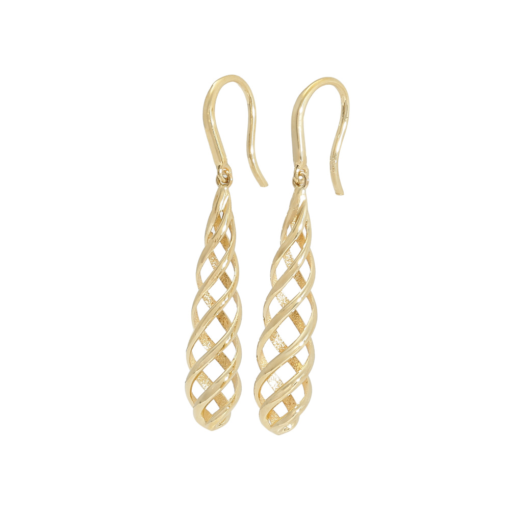 Tiffany & Co. Paloma Picasso Venice Luce Earrings 18K Yellow Gold