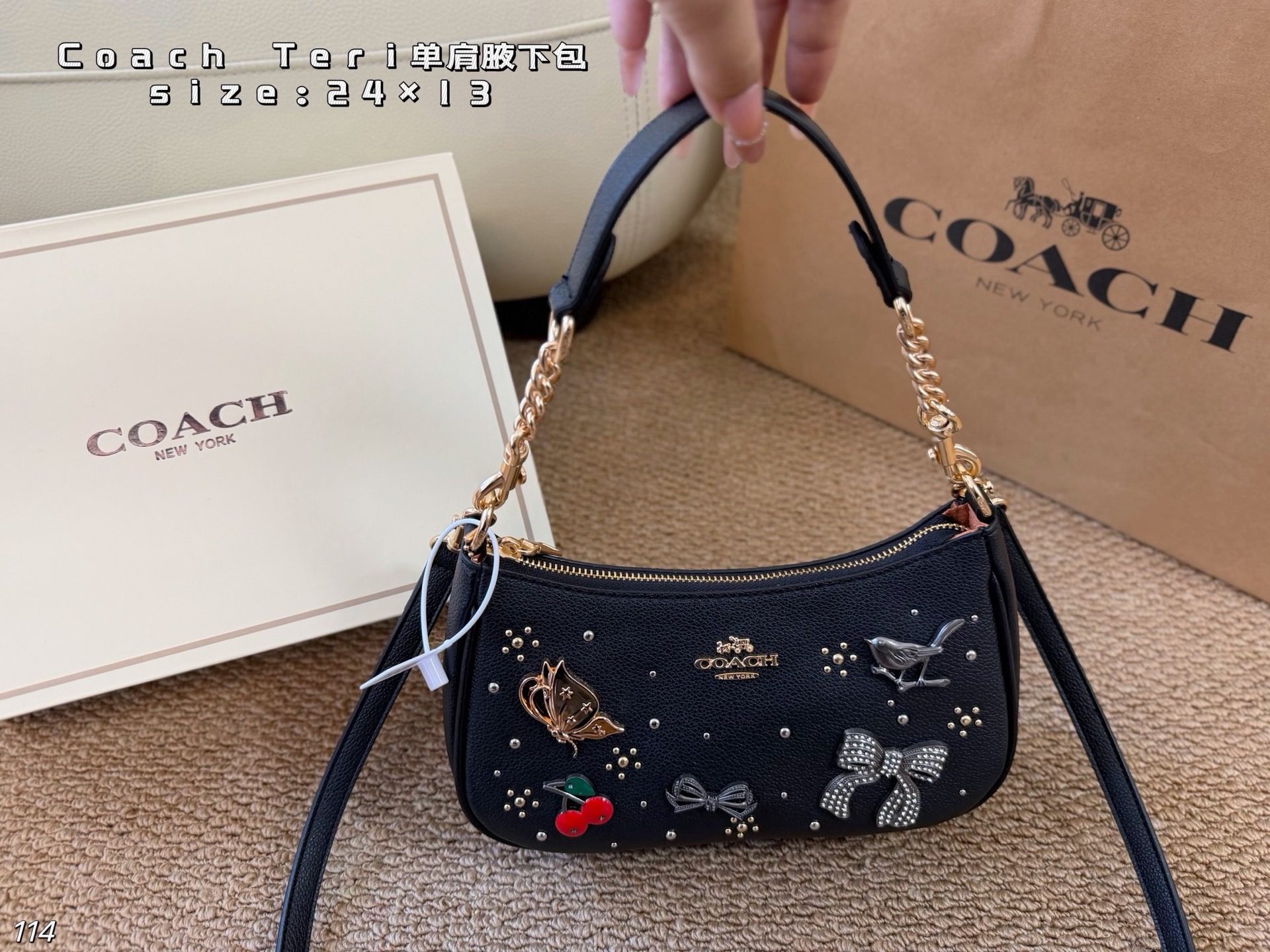 Coach Teri shoulder bag - cnluxepick