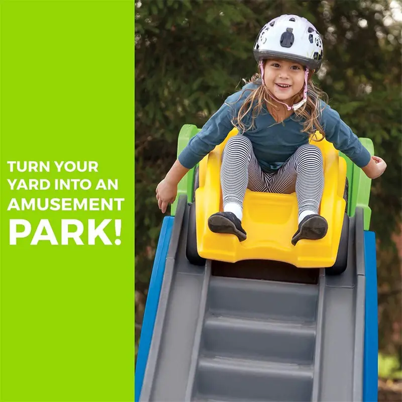 Step2 Extreme Roller Coaster Ride On Toy for Kids with Climbing Stairs