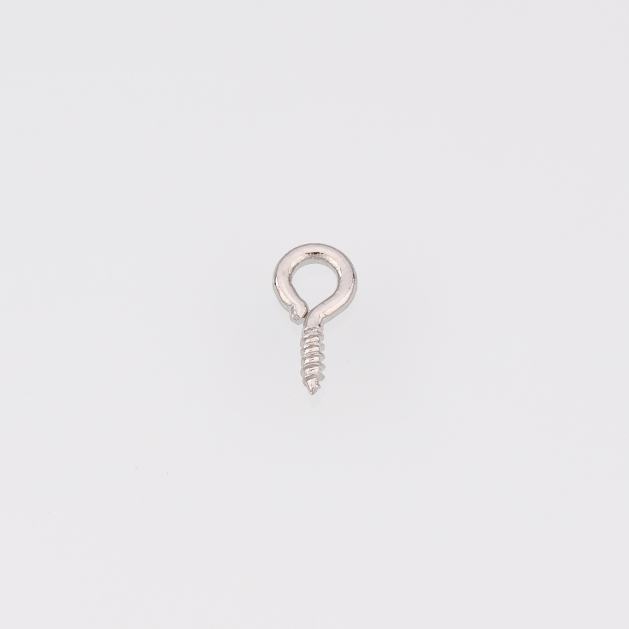 50Pcs 18K Gold Filled Screw Pin Pendant,Screw Eye Pin Charm Earrings Necklace for DIY Jewelry Making Supply