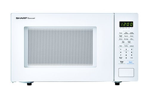 SHARP ZSMC1161HW Removable Turntable Countertop