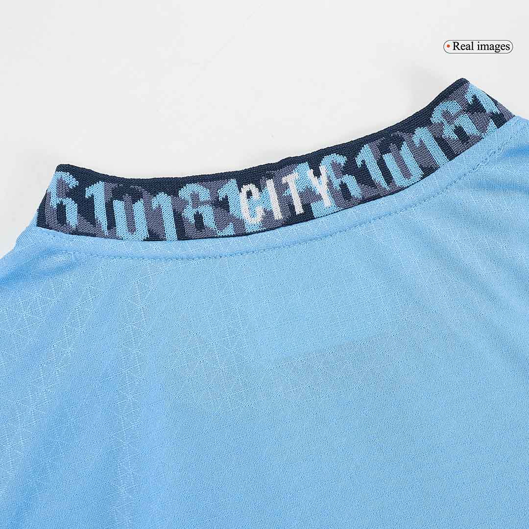 FODEN #47 Manchester City Home Player Version Jersey - UCL