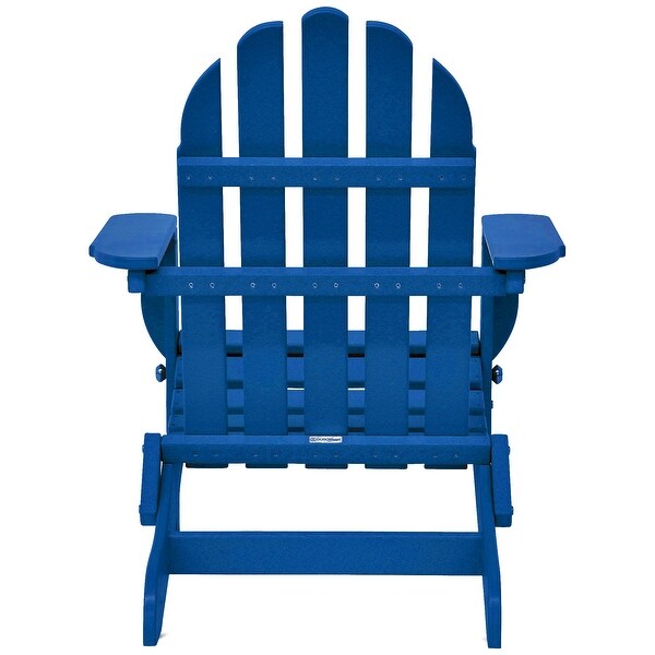 Nelson Recycled Plastic Folding Adirondack Chair by Havenside Home