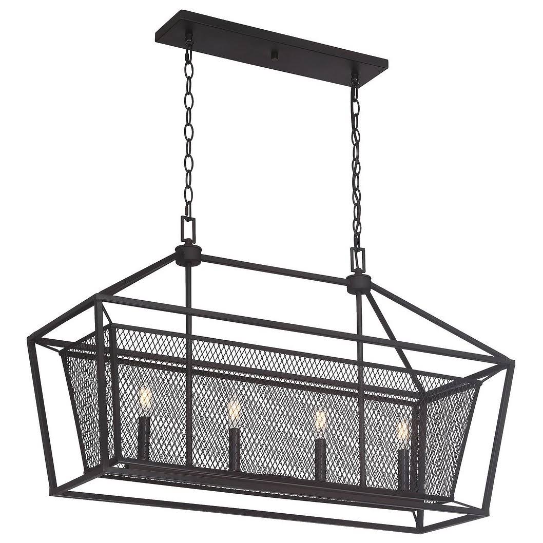 Savoy House Vernon 4 Light Trestle - English Bronze - 1-11001-4-13