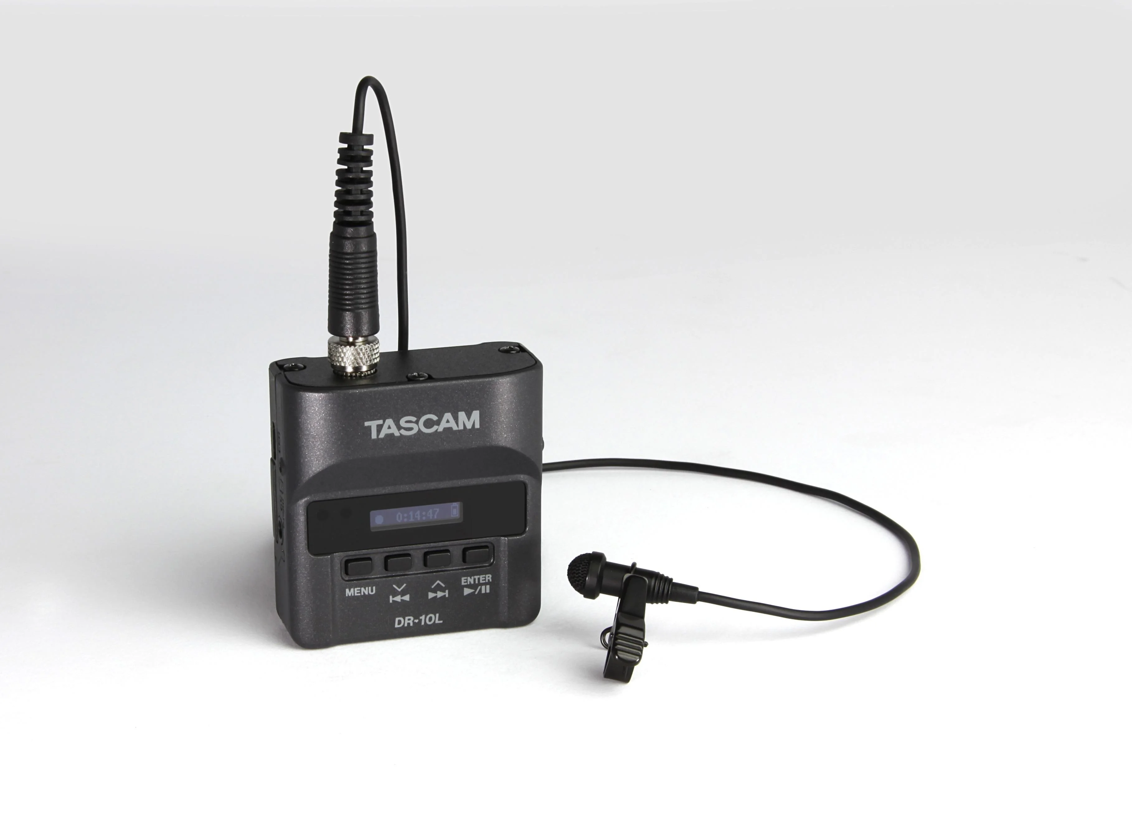 Tascam DR-10L Digital Audio Recorder with Lav Mic