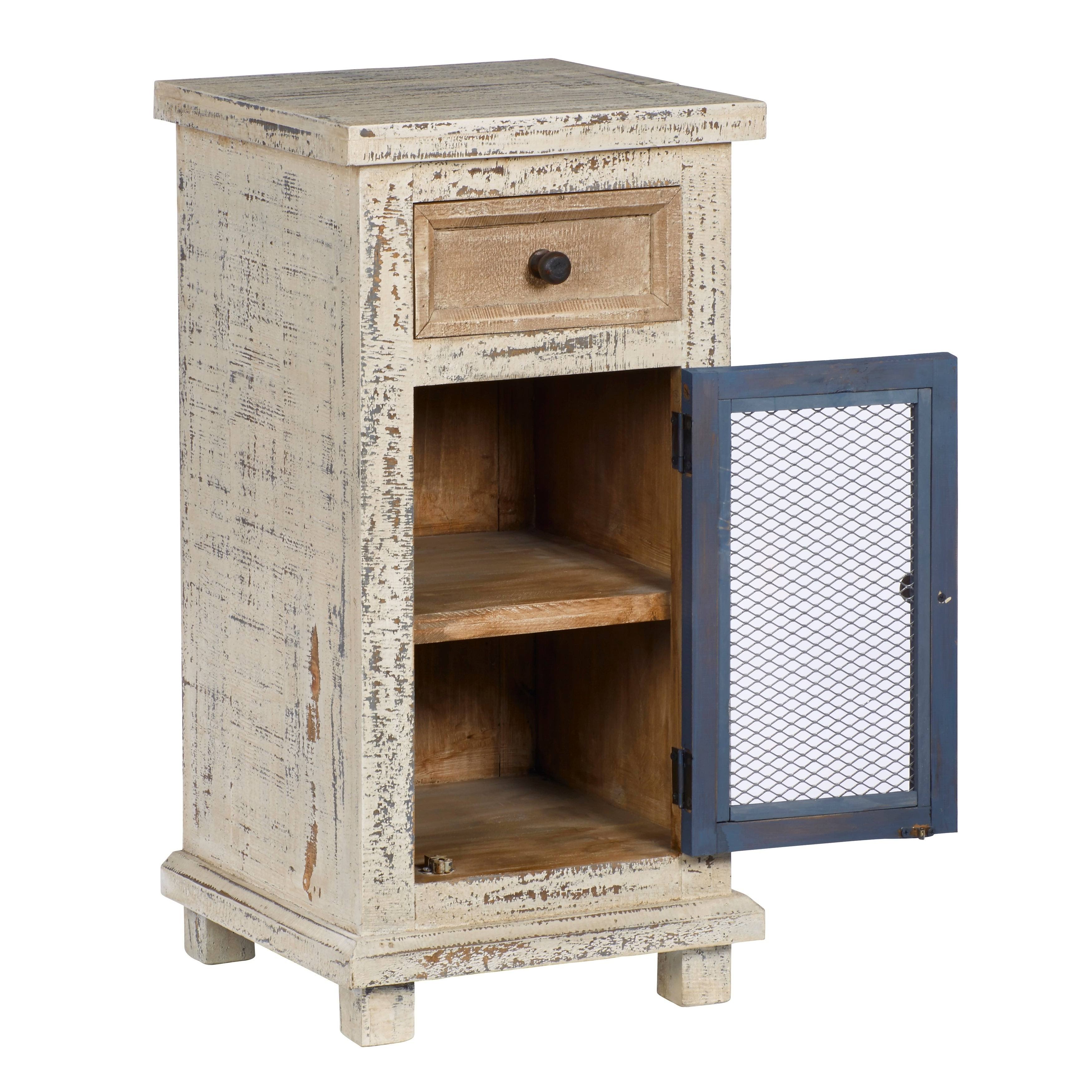 Progressive Furniture Stella Earth Tones Small Chairside Cabinet