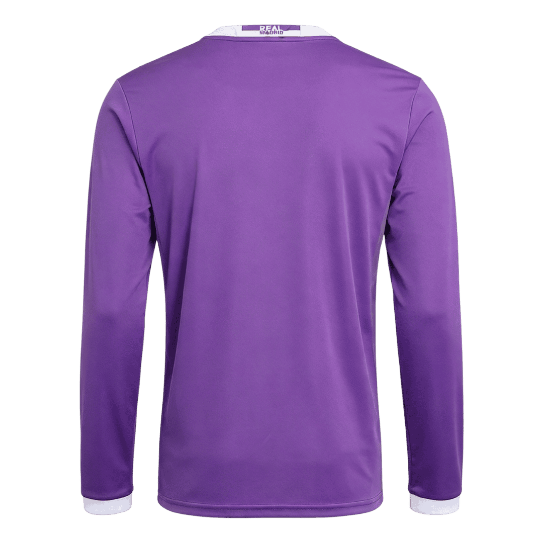 Retro Soccer Jersey Real Madrid Away Long Sleeve 2016/17