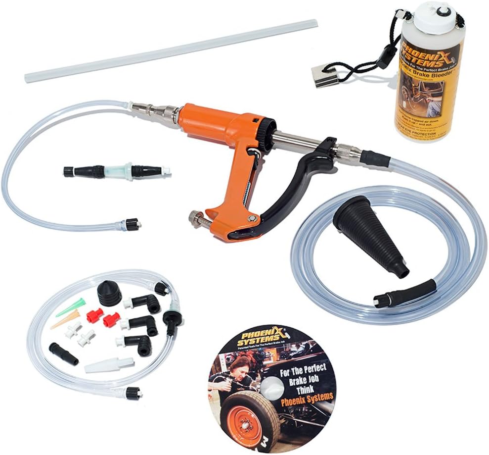 (2002HD-B) Heavy Duty Reverse Brake & Clutch Bleeder, One Person Bleeder, Cast Aluminum